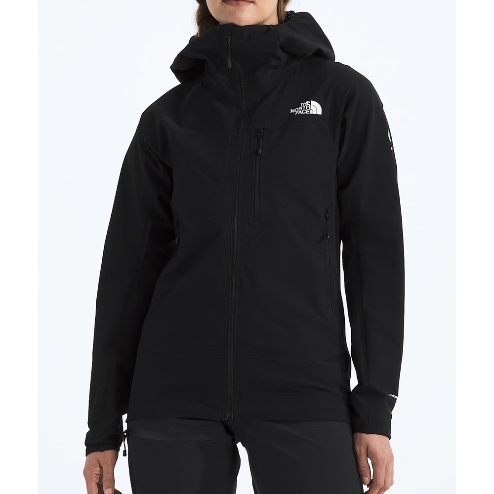 The North Face Summit Series HyVent Alpha Womens Black Ski Snowboard Jacket L G